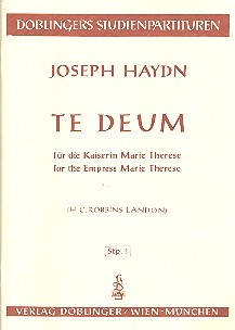 Te Deum C-Dur Hob.XXIIIc:2 für Chor und Orchester