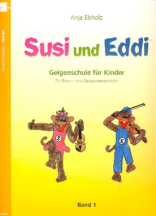 Heinrichshofen Verlag Gmbh & Co. Kg Schule Für Violine Susi Und Eddi 1 - Geigenschule Für Kinder