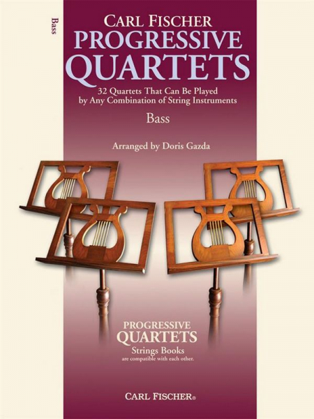 Progressive Quartets for 1 - 4 contrabasses