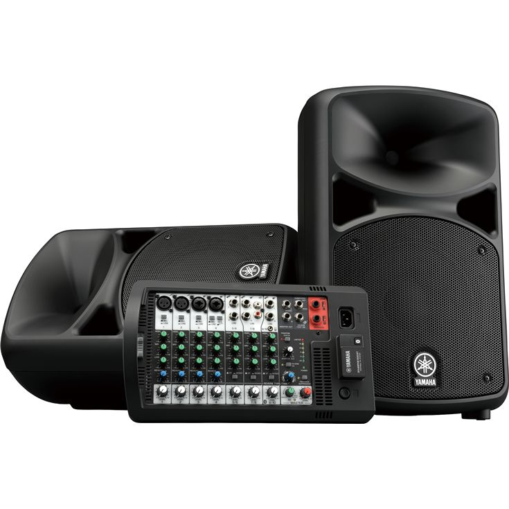 Yamaha STAGEPAS 600BT PA-Anlage 640 W 2-Wege Bluetooth, schwarz - Bild 3