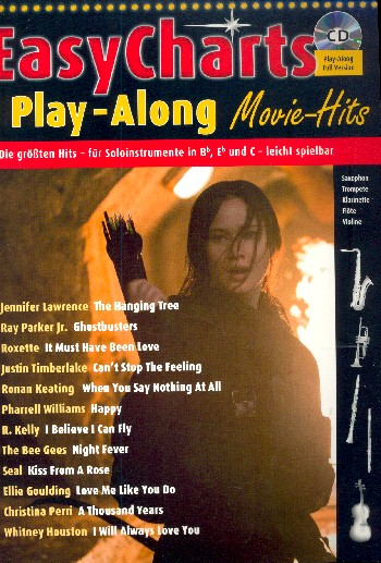 Easy Charts Playalong - Movie Hits (+CD)