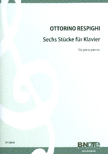 6 Stücke für Klavier