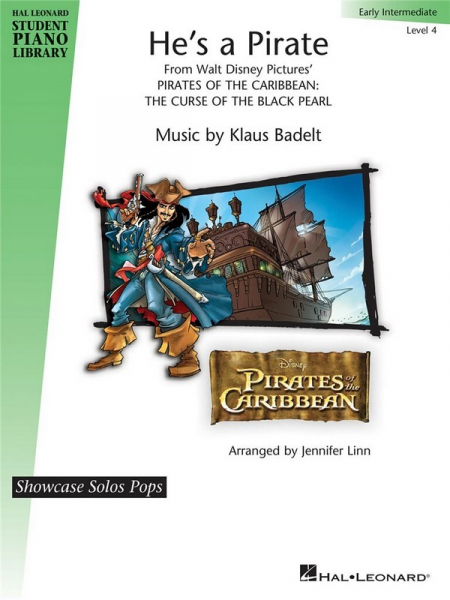 Einzelausgabe Klavier He´s a Pirate (aus Pirates of the Caribbean)