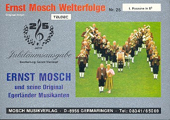 Ernst Mosch Welterfolge Band 25 für Blasorchester