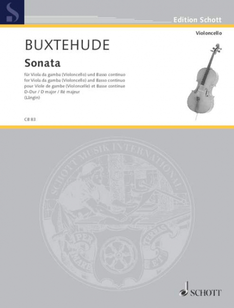 Sonate für Cello Sonate D-Dur - Antiquariat
