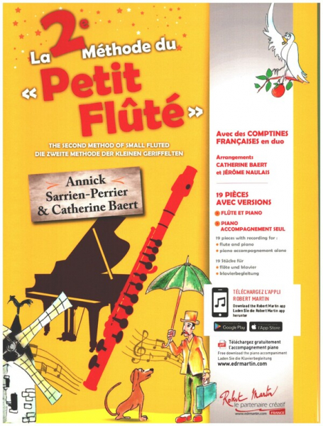La 2e méthode du petit flûté (+Online Audio) pour flûte et piano