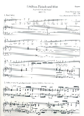 Erhöhtes Fleisch und Blut Kantate Nr.173 BWV173