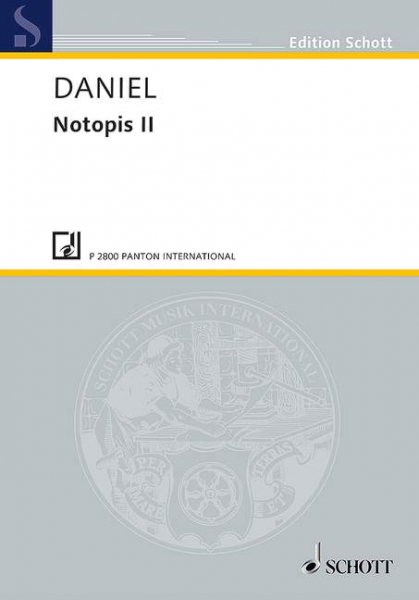 Notopis II - Notenhefte für