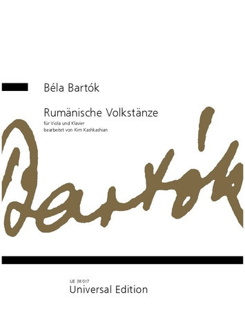 Rumänische Volkstänze für Viola und Klavier