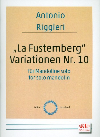 &#039;La Fustemberg&#039; Variationen Nr.10 für Mandoline solo