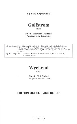 Golfstrom und Weekend: Big-Band-Ergänzer