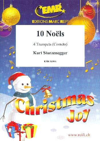 10 Noel for 4 trumpets (cornets)
