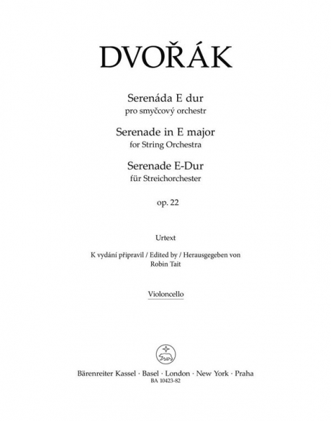 Serenade E-Dur op.22 für Streichorchester