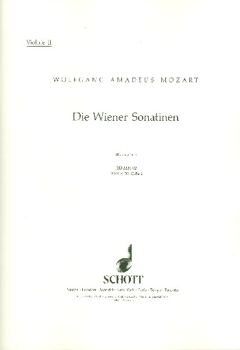 Die Wiener Sonatinen für 2 Violinen