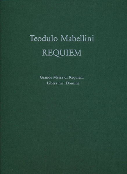 Requiem für Soli, gem Chor und Orchester
