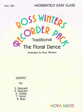 Floral dance for SSATB recorder quintet