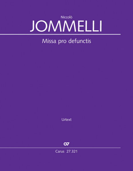 Missa pro defunctis (Requiem) für Soli, gem Chor, 2 Violinen, 2 Violen und Bc