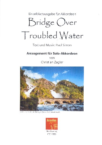 Bridge over troubled Water für Akkordeon
