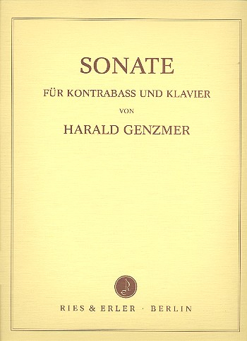 Sonate für Kontrabaß und Klavier