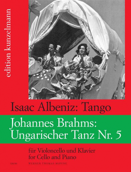 Ungarischer Tanz Nr.5 für Violoncello und Klavier