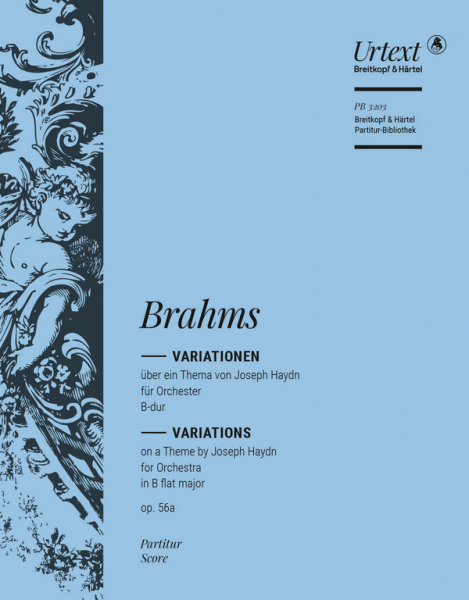 Variationen über ein Thema von Joseph Haydn op.56a für Orchester