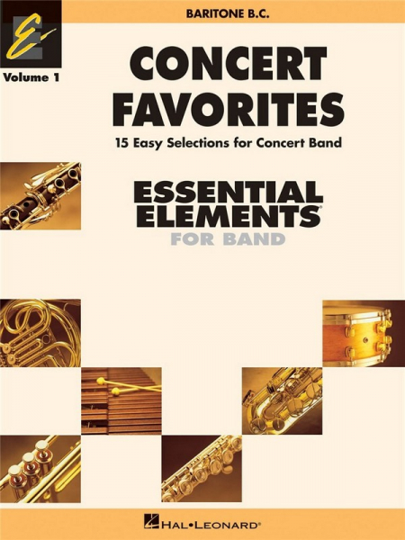 Concert Favorites vol.1: for concert band for bariton bass clef