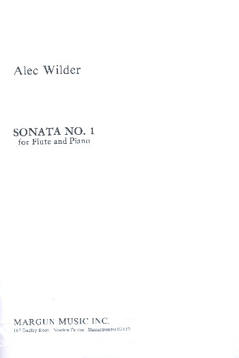 Sonata no.1 for flute and piano