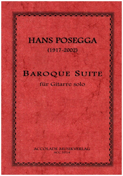 Baroque Suite für Gitarre