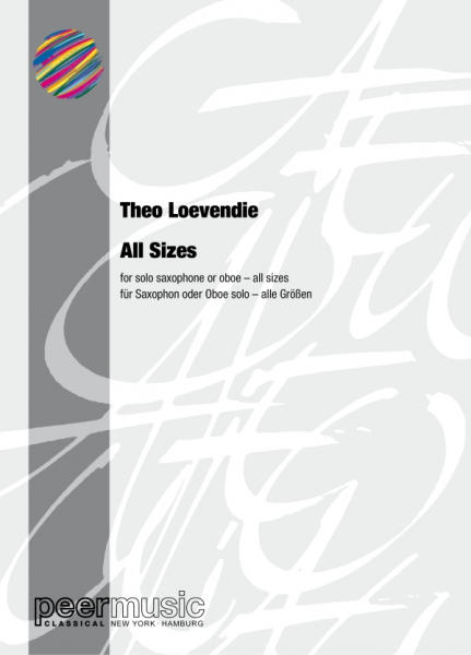 All Sizes für Saxophon oder Oboe - alle Lagen/Größen