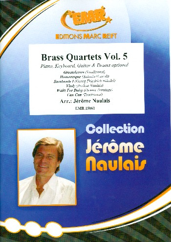 Brass Quartets Band 5 für 4 Blechbläser (Ensemble) (Klavier, Gitarre und Percussion ad lib)