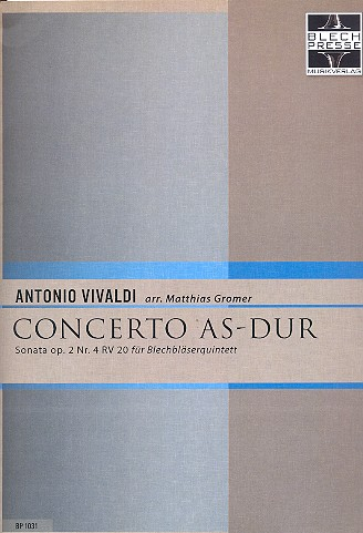 Concerto As-Dur für Piccolo-Trompete, Trompete, Horn, Euphonium (Pos) und Tuba