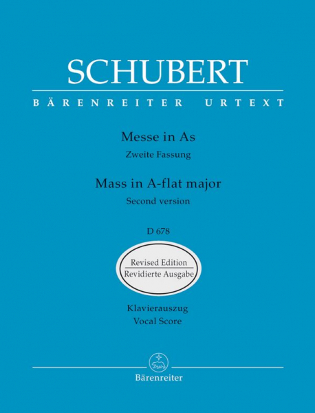 Messe As-Dur D678 2. Fassung für Soli, gem Chor, Orchester und Orgel