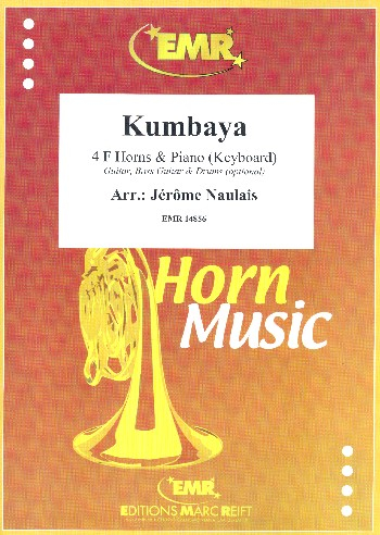 Kumbayah for 4 horns and piano (keyboard) (rhythm group ad lib)