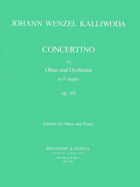 Concertino F-Dur op.110 für Oboe und Orchester