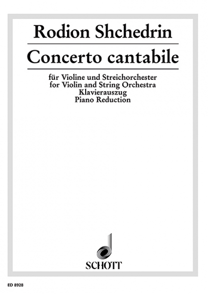 Concerto cantabile für Violine und Streichorchester
