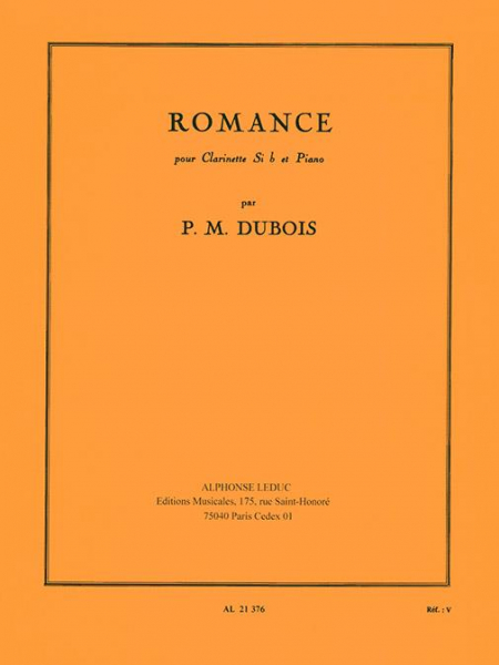 Romance pour clarinette et piano
