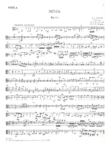 Messe c-Moll KV427 für Soli, Chor und Orchester