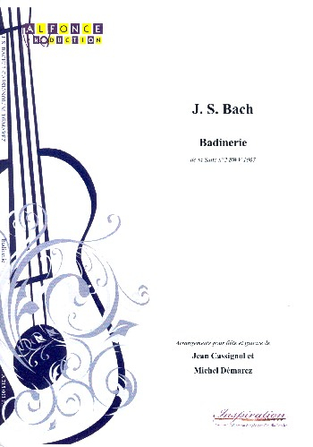Badinerie de la suite no.2 BWV1067 pour flûte et guitare