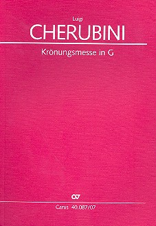 Krönungsmesse in G für gem Chor und Orchester