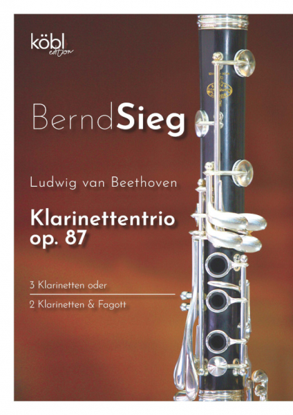 Klarinettentrio op.87 für 3 Klarinetten (2 Klarinetten und Fagott)