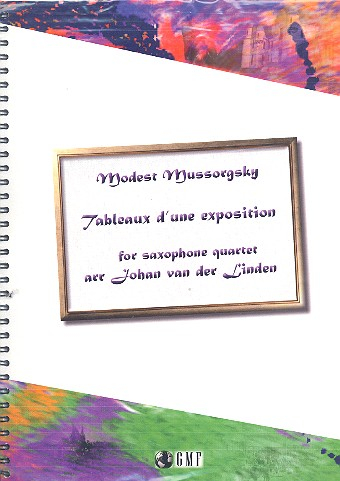 Tableaux d&#039;une exposition pour 4 saxophones (SATB)