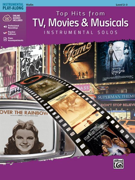 Spielbuch Violine Top Hits from TV, Movies and Musicals