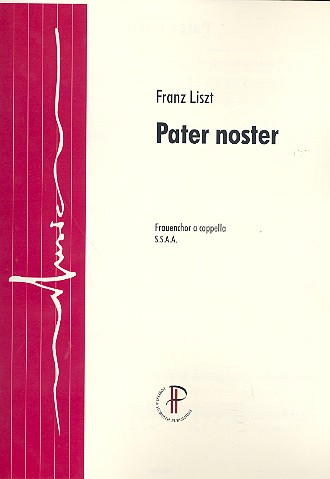 Pater noster für Frauenchor a cappella Partitur