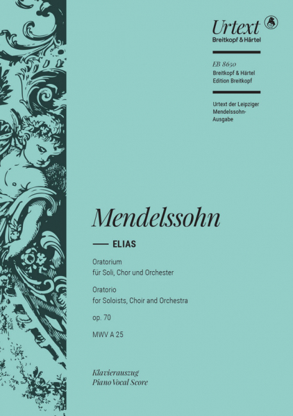 Elias op.70 für Soli, gem Chor und Orchester
