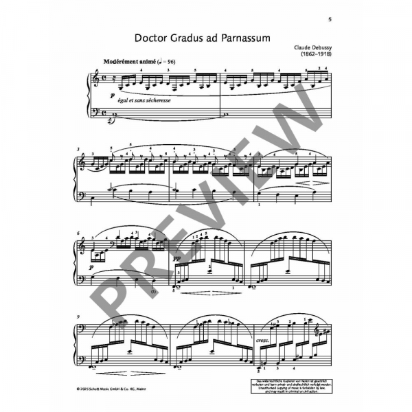 Spielband für Klavier Mein erster Debussy - My First Debussy