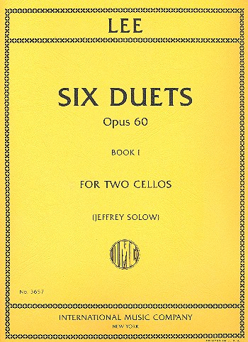 6 Duets op.60 vol.1 (nos.1-3) for 2 cellos
