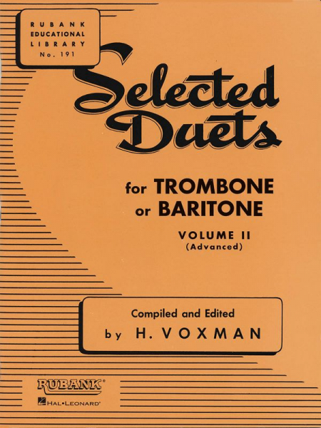 Selected Duets vol.2 for 2 trombones (baritones)
