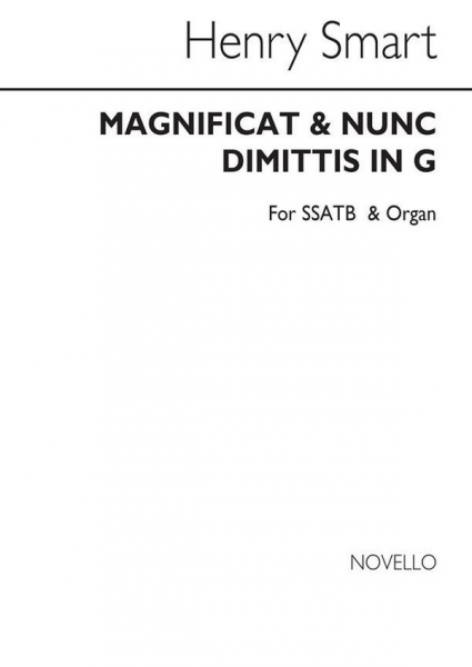 Magnificat and Nunc Dimittis In G for mixed chorus and organ