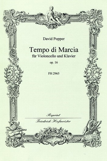 Tempo di marcia op.16 für Violoncello und Klavier