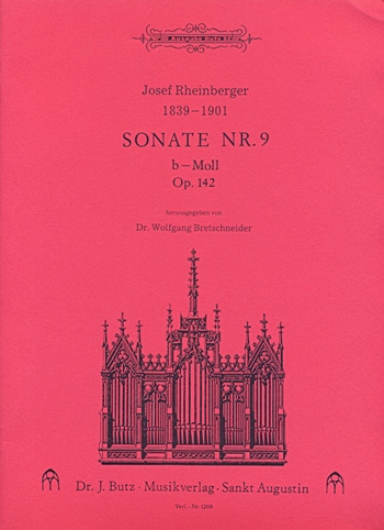 Sonate b-Moll Nr.9 op.142 für Orgel